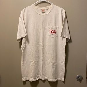 White vans tshirt
